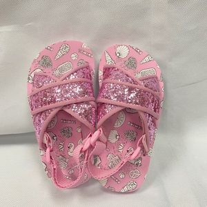 Animal UK Girls Pink Sandals